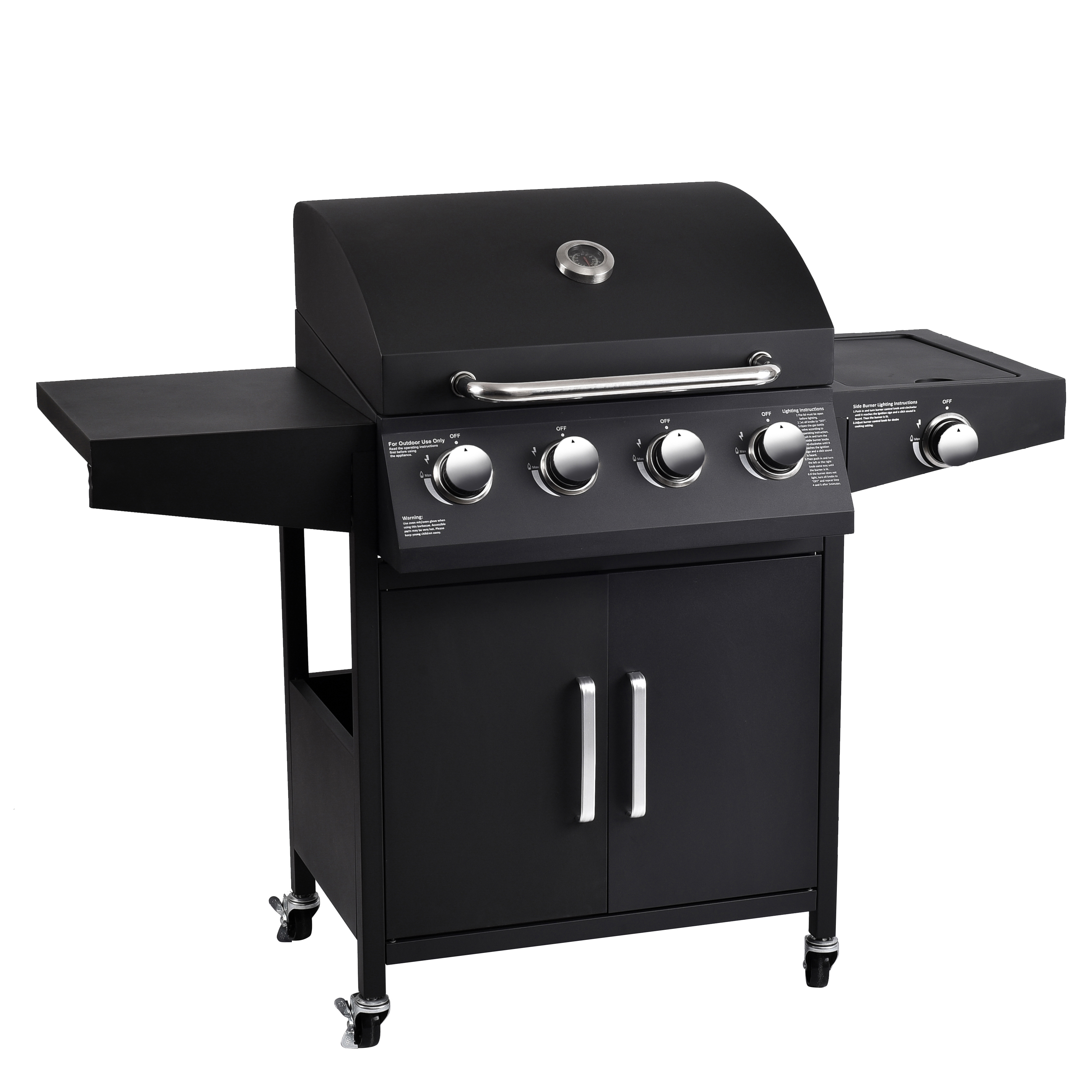 Outdoor Bbq Portable Kitchen Grill Barbecue Oven Grills for Parking Size 73*68*48