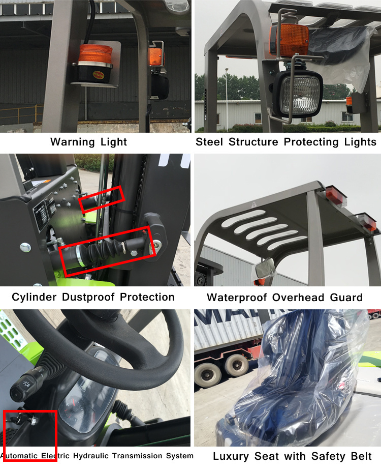 4t Diesel Powered Forklift Made in China