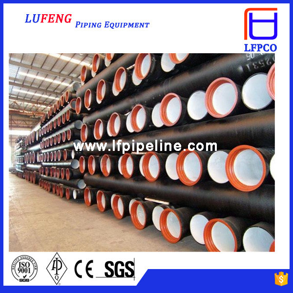 One Global Professional Manufacturer of Ductile Cast Iron Pipes C25 C30 C40 K9