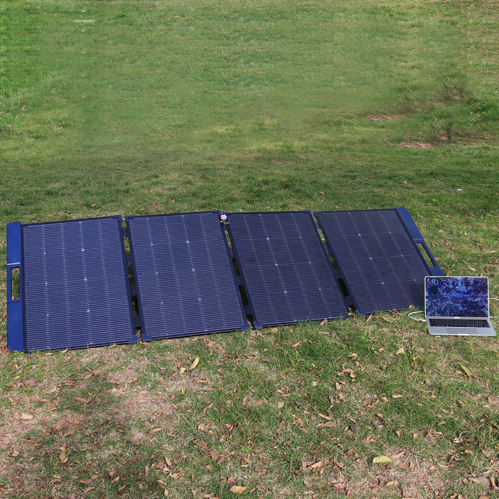 125mmx125mm Cell Folding Solar Panel Kit 280W Portable For Camping Outdoor