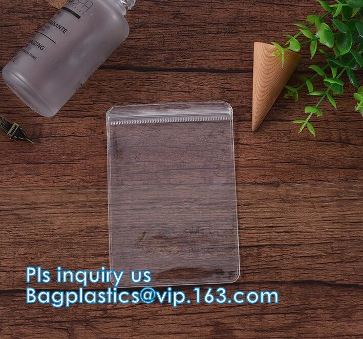 Cosmetic K Clear Bubble Bags/Hot Sale Slider Zipper Bag, Slider Hook Hanging Zipper Bag, Slider Zipper PVC Pencil
