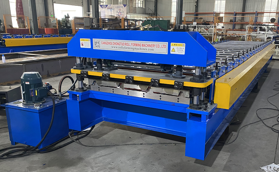 Tr4 metal roofing sheet machine
