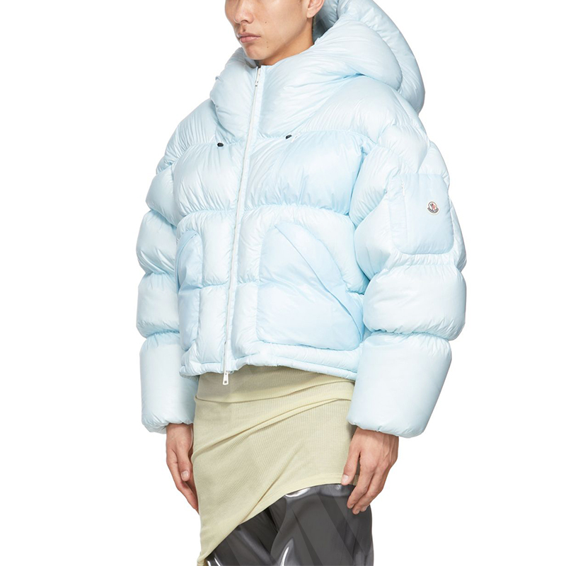 Cropped Puffer Jacket Quilted Padded Plus Size Street Wear Puffer Jacket