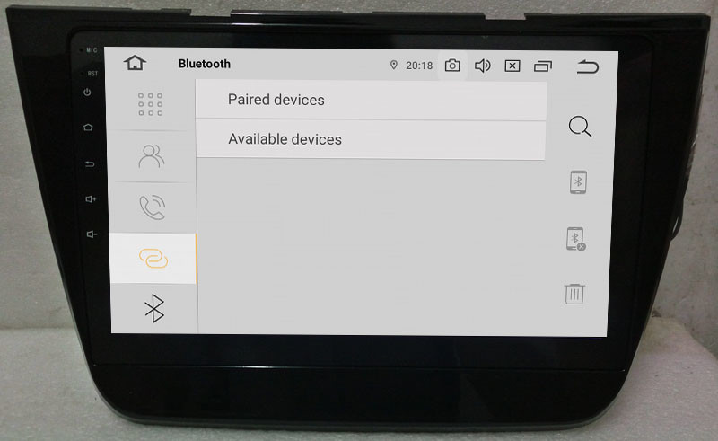 Ouchuangbo car stereo navigation for MG ZS support BT MP3 mirror link android 9.0 OS 4+64