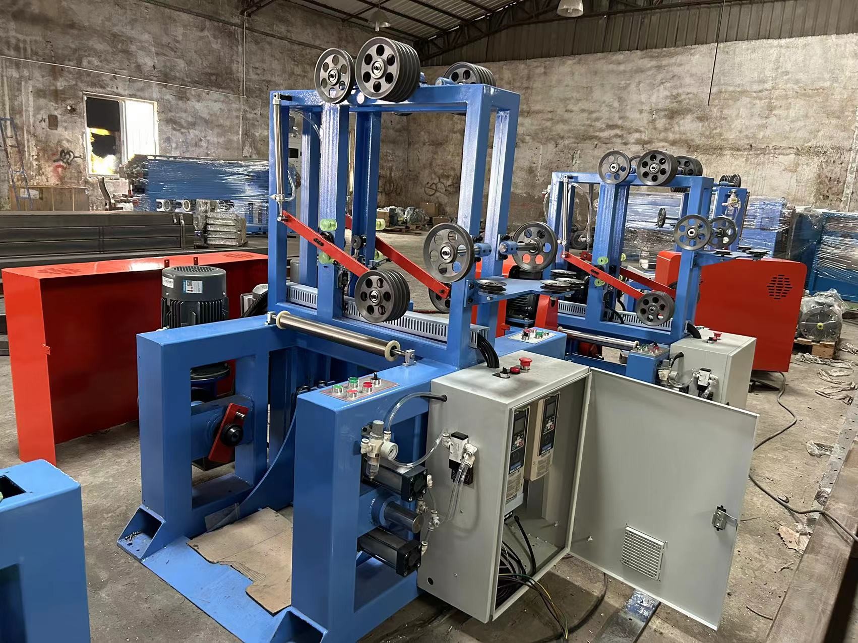 1250 Electric Copper Bunching Machine Cantilever Type Cable Single Twist Bunching Machine