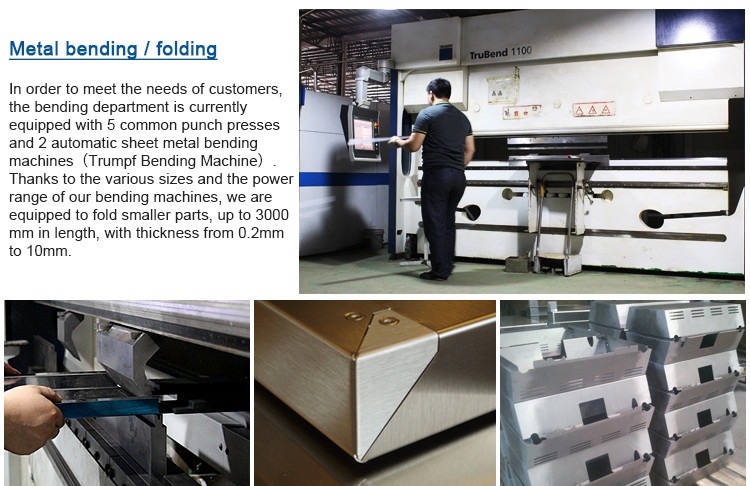 ISO9001 High-Level production factory high precision metal bending service with more than 10 years、