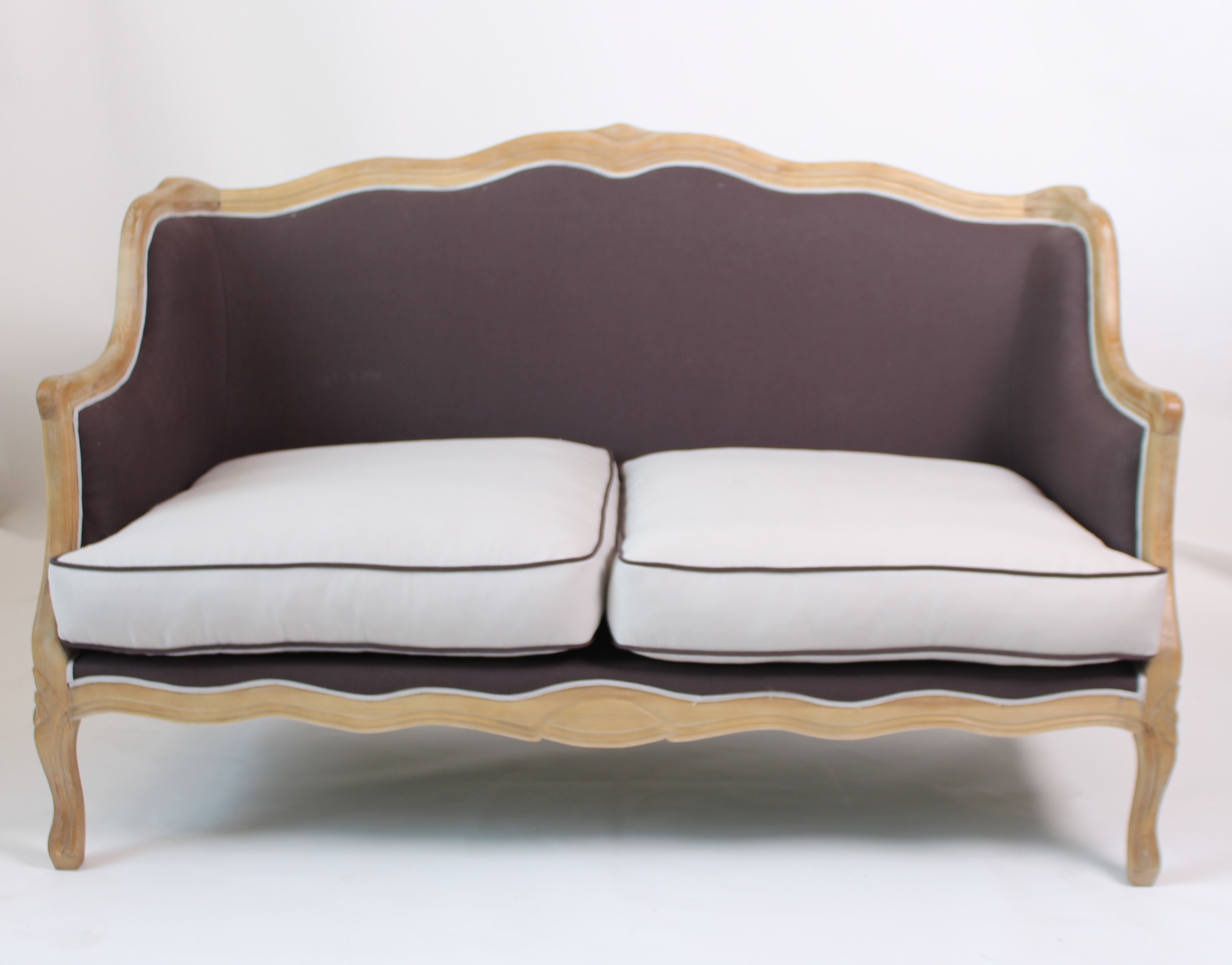 2018 French style sofa And home furniture of Double Egg Chair best velvet fabric and solid wood