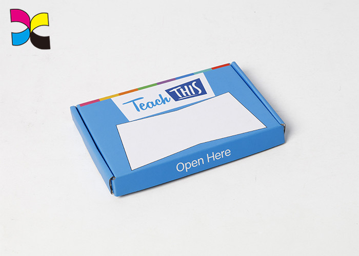 CMYK Printing Kraft Corrugated Paper Packaging Box ISO9001 SGS FSC