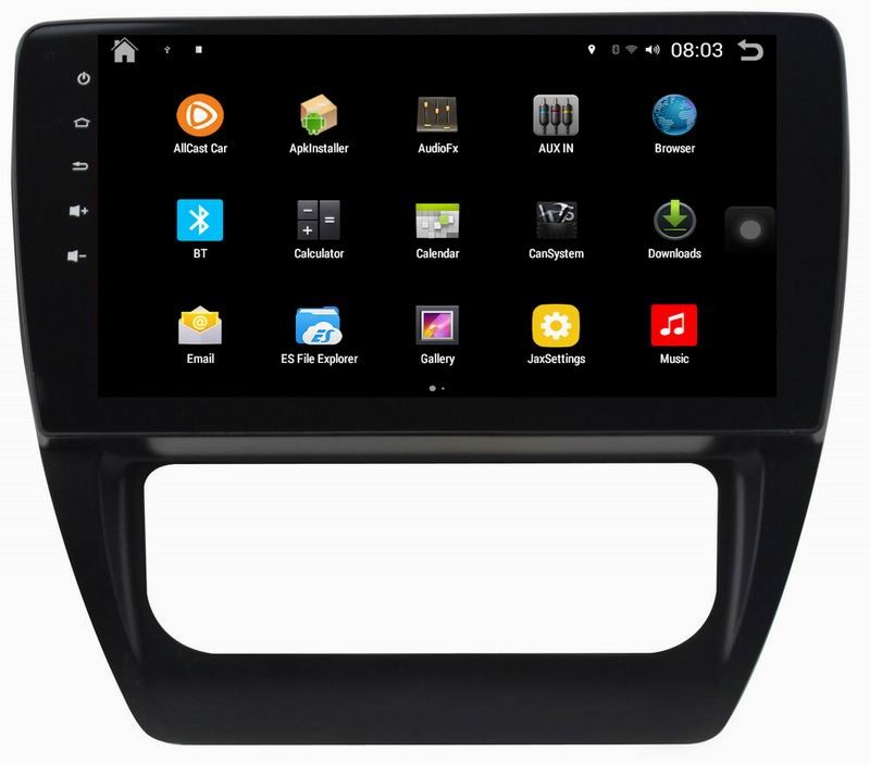 Ouchuangbo car pc stereo radio multimedia Volkswagen Sagitar support android 4.4 system wifi 3g BT SWC