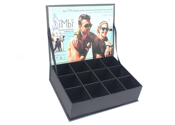 Cream Packing Magnetic Flap Box With PVC Window , Snap Shut Boxes Fashion