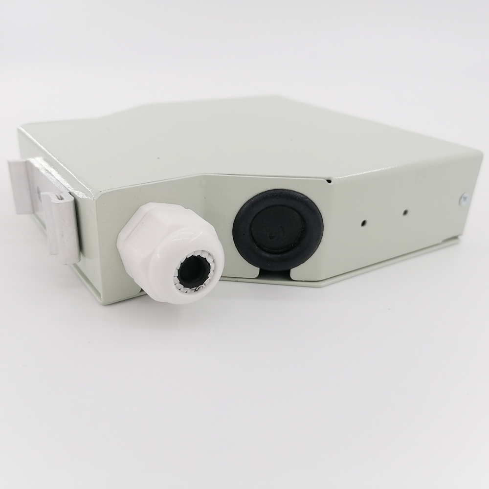 4 Core FC DIN Rail Fiber Optical FTTH Terminal Box Splice Box
