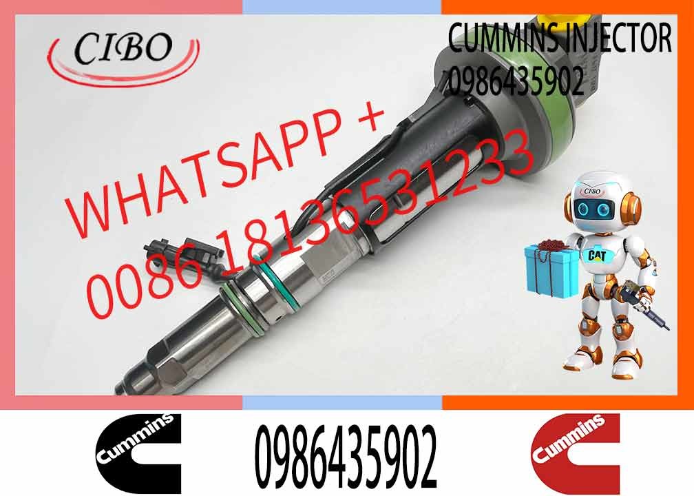Fuel Injector Assembly 2881089 F00BJ00002 01986435613 0986435902 0986435905 For Qsk19 Engine