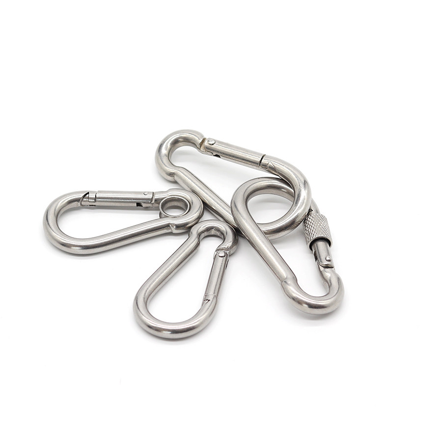 Heavy Duty Stainless Steel Snap Hook With Screw Sleek And Modern Design