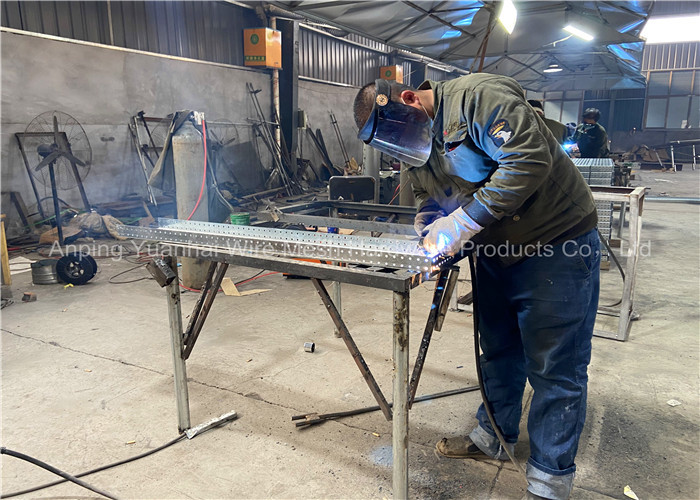 1300*203*50mm Construction Galvanized Perforated Lintel Brackets