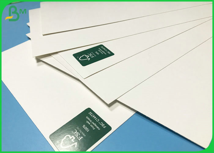 250 gsm 300 grams Food grade G1S Folding Box Board FSC Certified Ivory Board