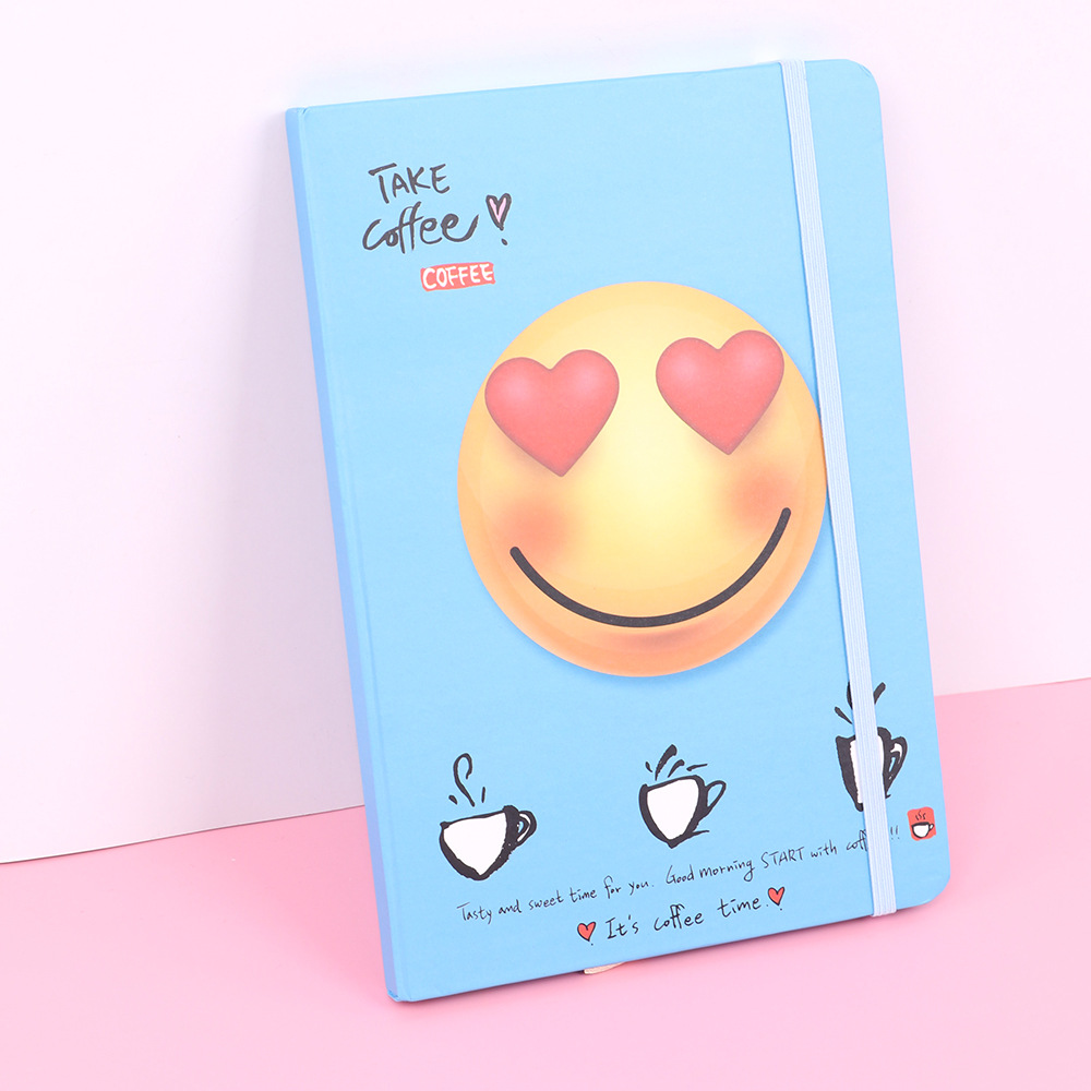 2022 Custom Printing Cute Happy Diary A5 A6 A7 Planner Notebook with Customized Logo
