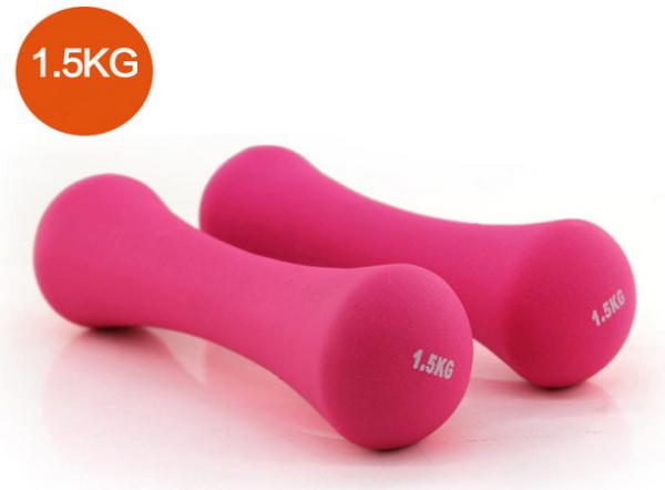 0.5kg 0.75kg 1kg 2kg 3kg exerciser fitness vinyl women bone dumbbells
