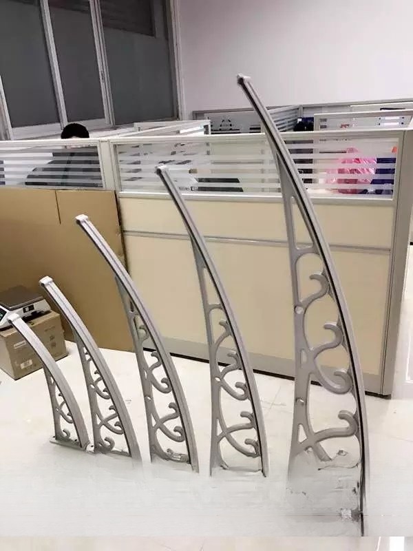 120cm *150cm Polycarbonate Hollow Sheet Canopy for Windows Weather Resistant Material