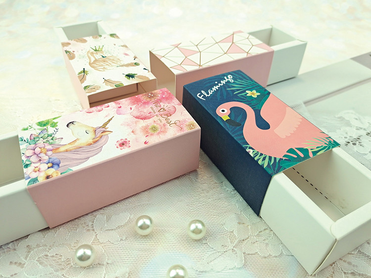 Colorful Cosmetics Packing Box Lipstick Gift Box Accessories Box