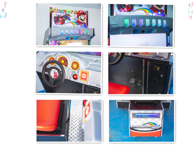 Classic Retro Arcade Car Racing Game Machine 42'' LCD Mario Kart DX Arcade Machine