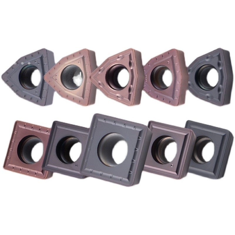 Steel stainless steel SPMG070204 SPMG09 Tungsten Carbide U Drill Inserts with PVD CVD Coating