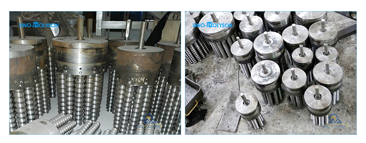 Post Tension Air Duct Corrugated Pipe Making Machine 380V 50HZ