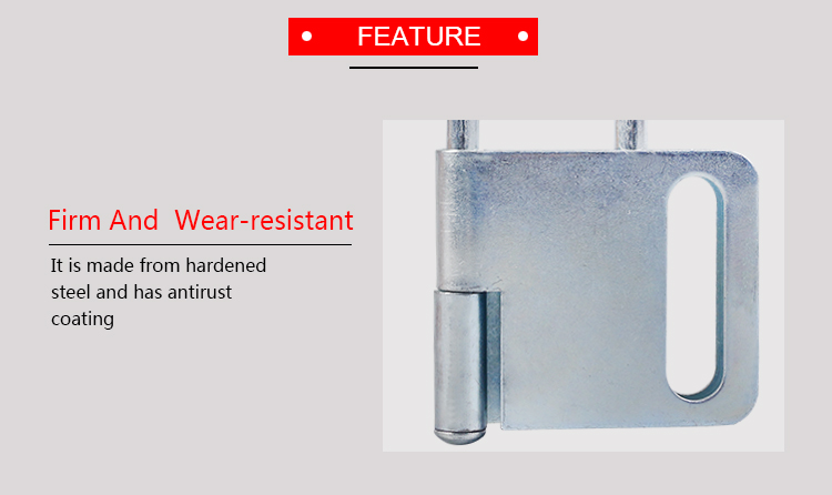 BOSHI Customized Design Industrial Steel Material Safety Lockout Hasp