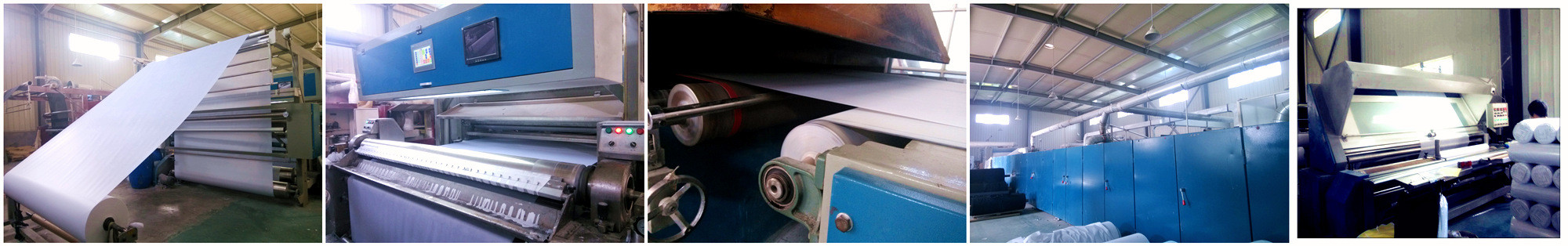 Off White Polyester 165gsm Woven Interfacing Fabric