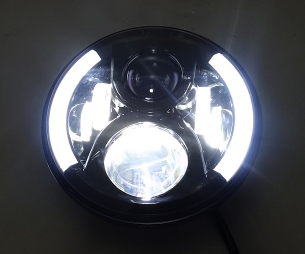 JEEP Wrangler 2007 - 2017 JK Modified Xenon Headlamp Assy Type Dragon A For Cars