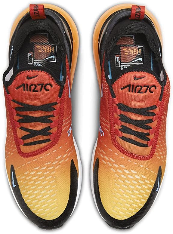 Cheap 35-45 Mens Nike Ispa Air Max 270 Ispa Orange Ghost Aqua Synthetic