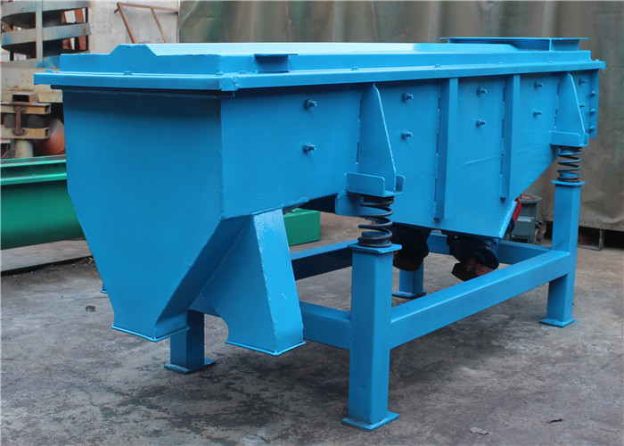 Spray Soil Particles 100T/H Linear Vibrating Screen 1-8 Layers