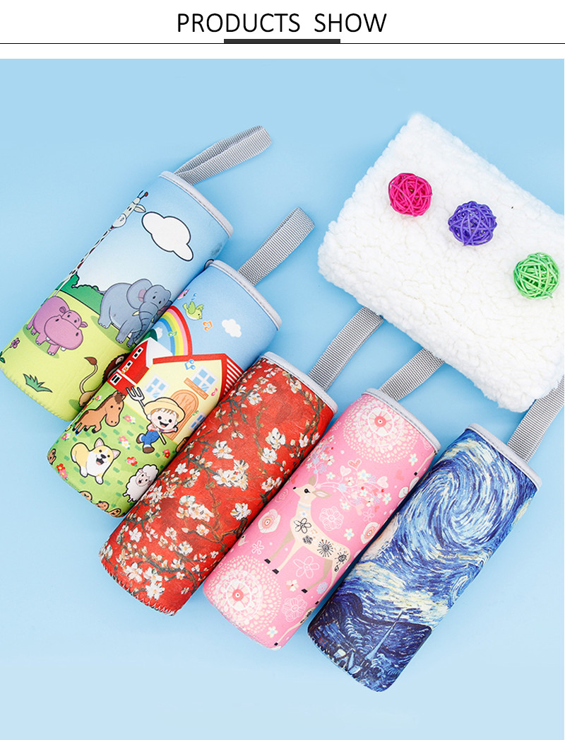 Compression Resistant Neoprene Insulated Baby Bottle Holder