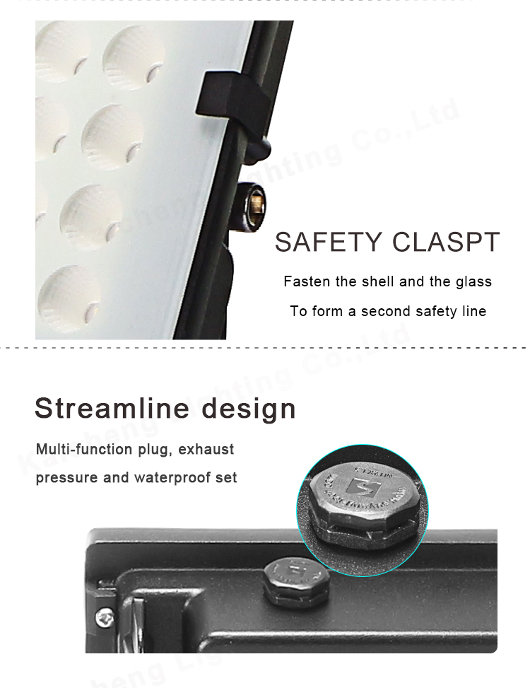 Ce Approved Aluminum Housing 200w Led Flood Light for garden rotatable brand chips Wide range exposure