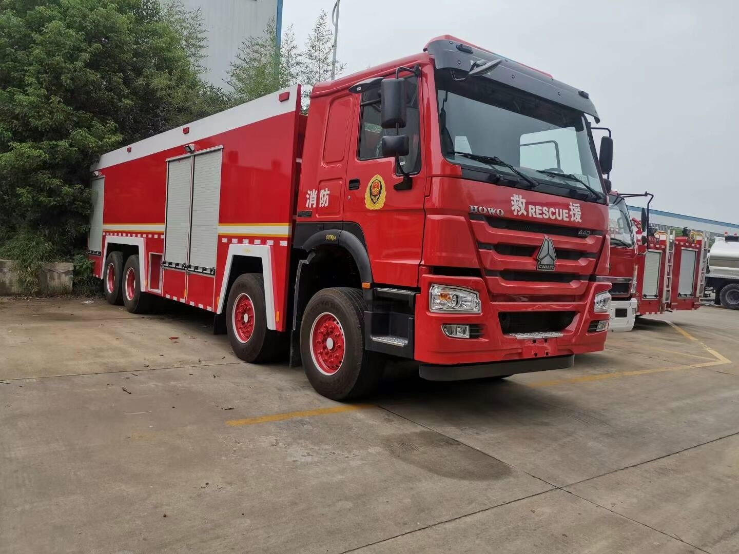 fire fighting truck china factory
