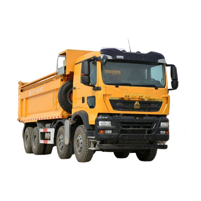 440hp HOWO Dump Truck 8x4 Tripper Truck 40 Ton 12 Wheels with Manual Transmission