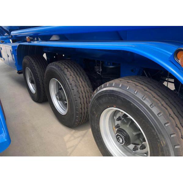 42000 Liters Road Fuel Tanker Trailer High Durability With Airbag Suspension