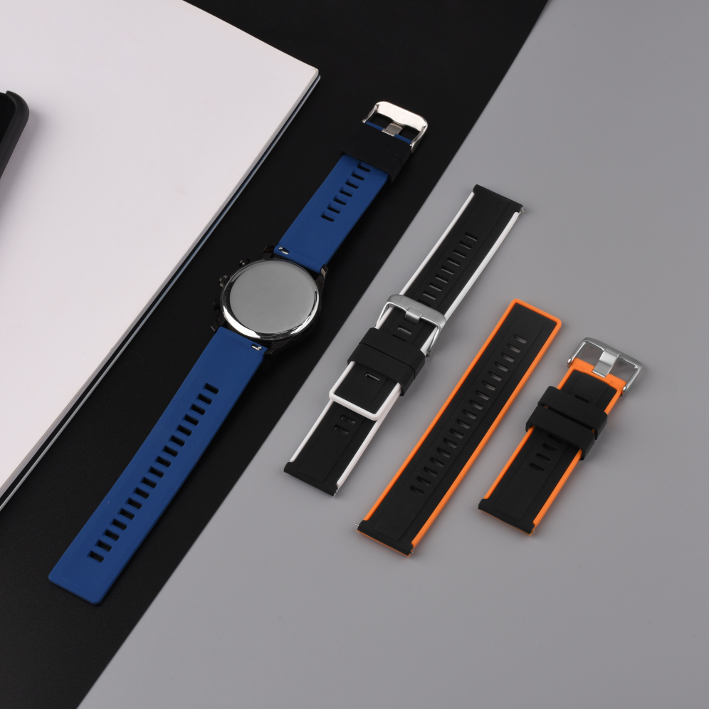 Men's Silicone Watch Strap · Customizable Logo | OEM/ODM Wholesale Supported - SHX