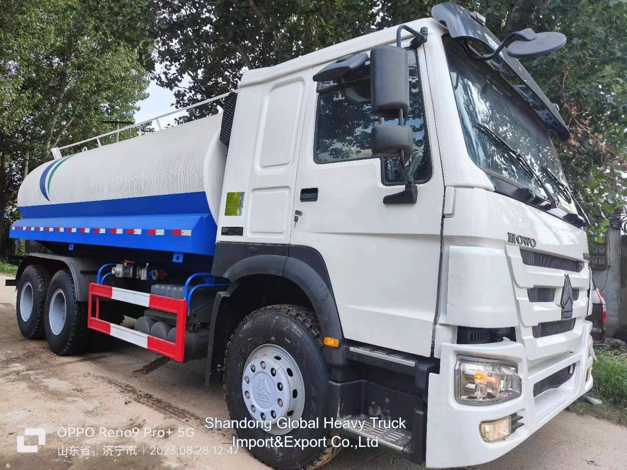 Sinotruk HOWO 6X4 Water Tanker Truck 18000L 20000L 20tons Water Spraying Sprinkler Tanker Truck