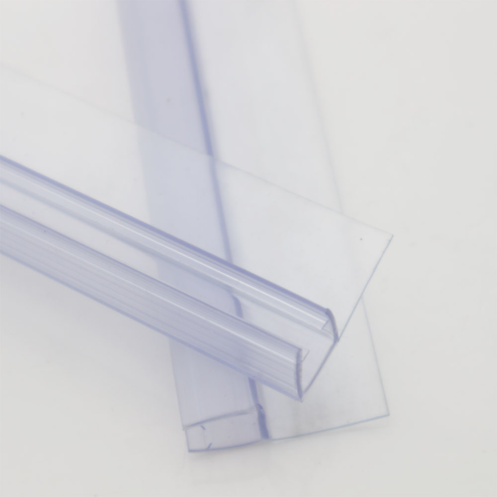 Frameless 6-12MM Tempered Glass Shower Door Sealing Strip with Waterproofing PVC Seals