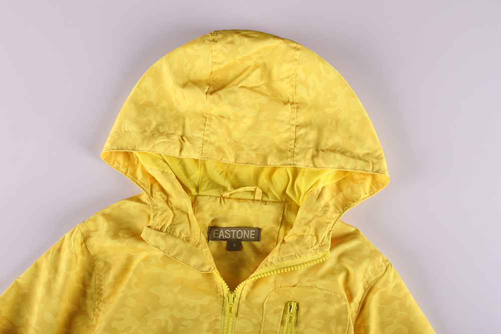Stockpapa 100% polyester Boy'S windbreaker Hoodies