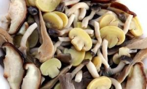 China IQF Frozen Mixed Mushroon, blanched on sale
