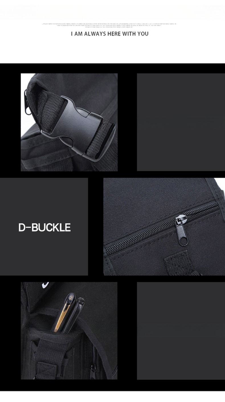 Outdoor Oxford Multi-Function Waterproof Traveling Bag with Capacity Below 21L