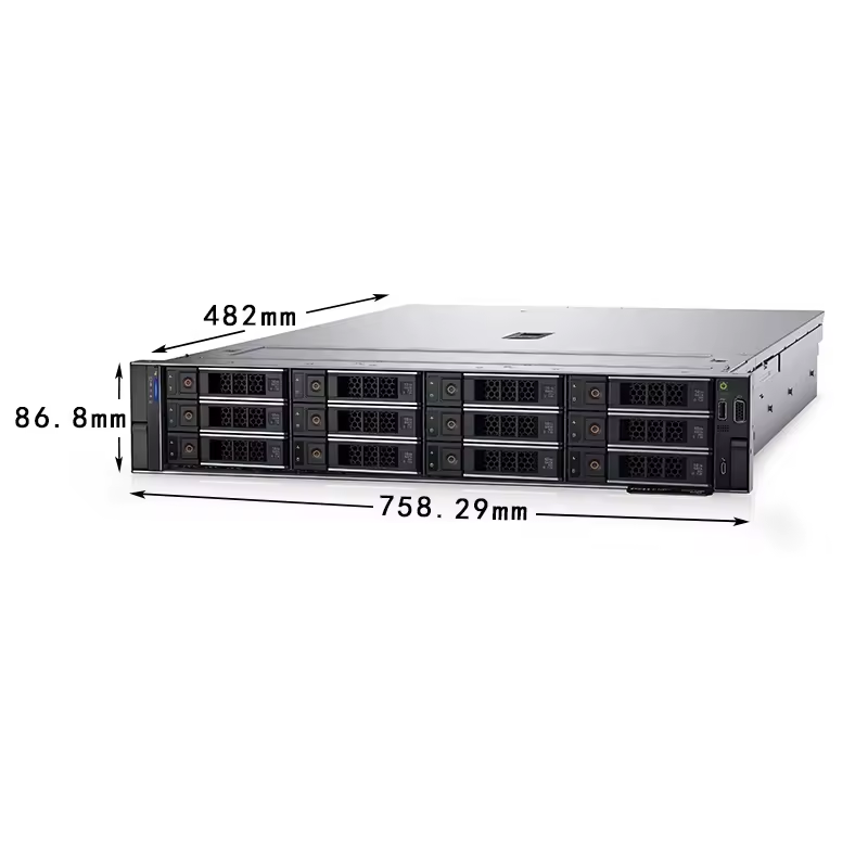 PowerEdge R650 1U Rack Server and 8*2.5/6354*2/16G Processor with Intel Xeon Processor