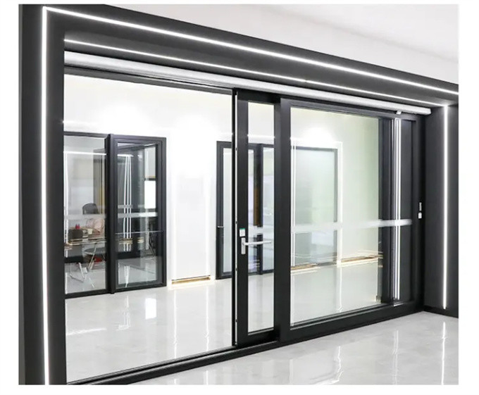 Project Contracting Aluminium Alloy Lift And Slide Doors With 1.4mm Wall Thickness
