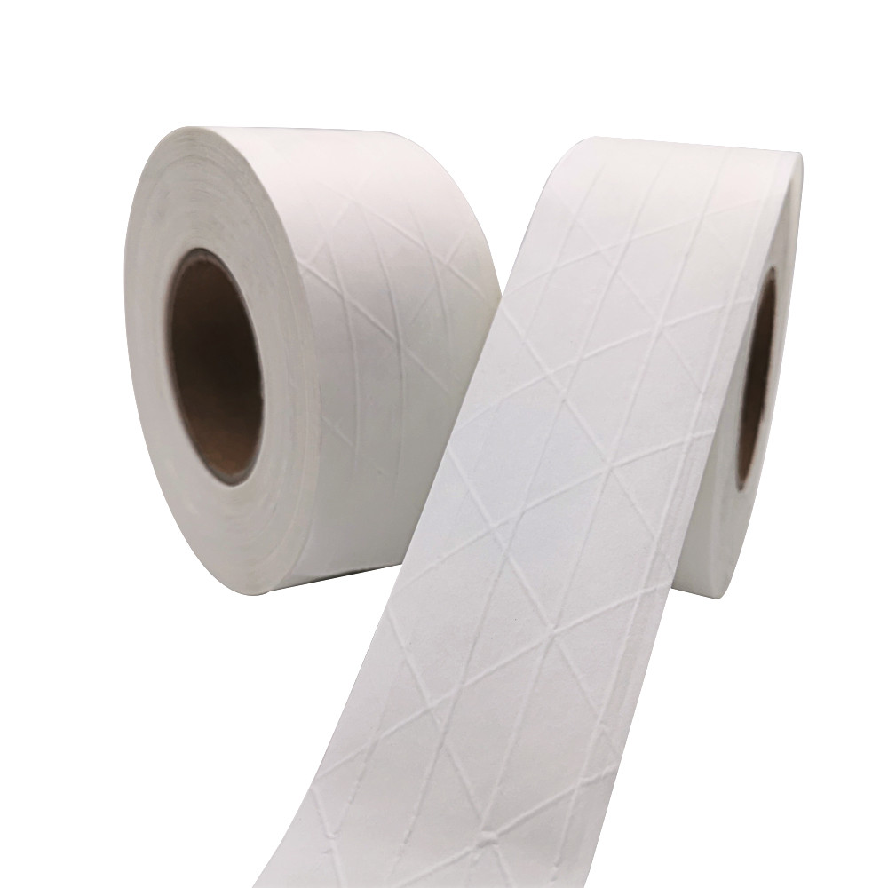 Hot Melt Gummed White Kraft Paper Tape For Sealing Box