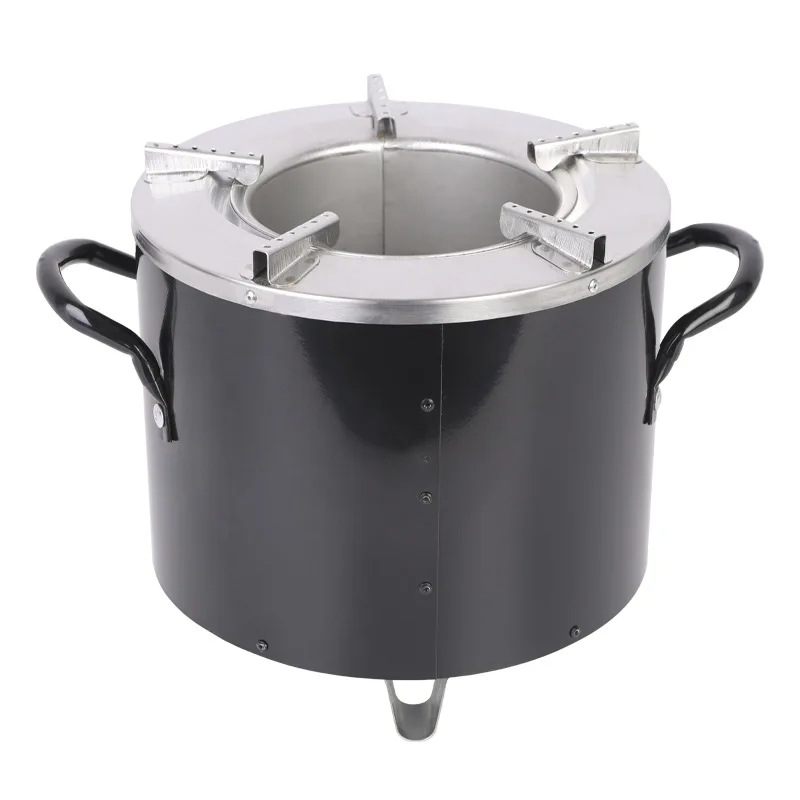 Jikojiuao Africa Nigeria Windproof 3.5 KG Small Charcoal Cooking Stove Stainless Steel
