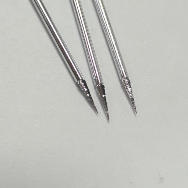 17-4PH Stainless Steel Medical Concave Puncture Needle Four Sided Sharp
