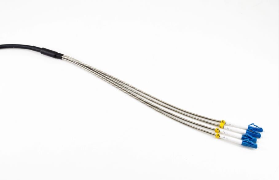 Waterproof Fiber Cable Assembly PDLC ODVA Connector To SC Fiber Cable G657A
