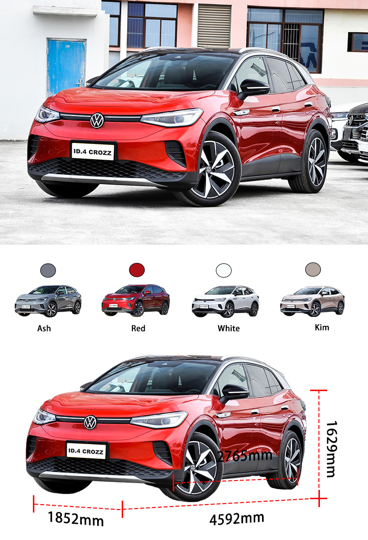 SUV Powered Second Hand Electric Cars Fast Charging For Volkswagen