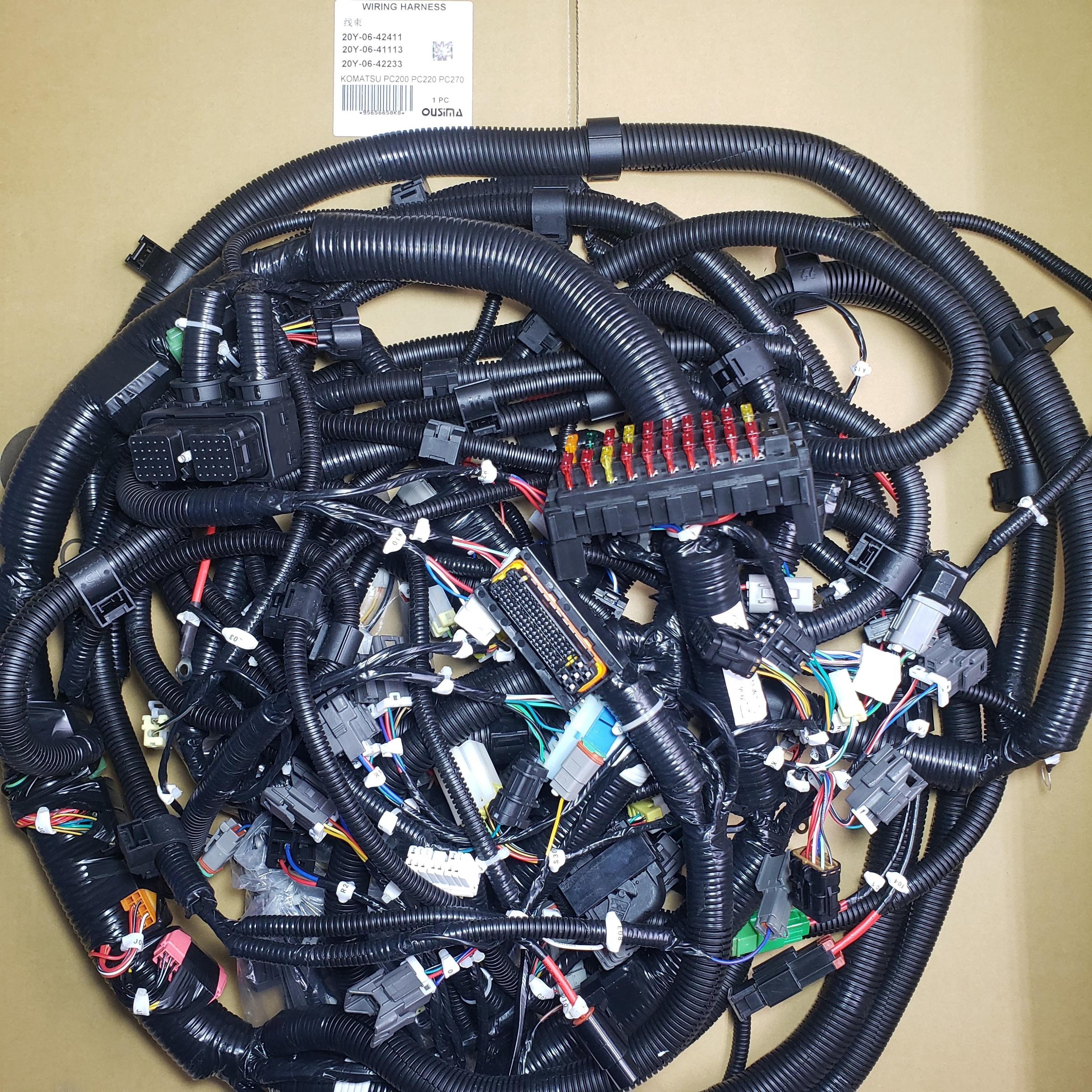 Wiring Harness 20Y-06-42411 20Y-06-41113 20Y-06-42233 For KOMATSU PC200 PC220 PC270